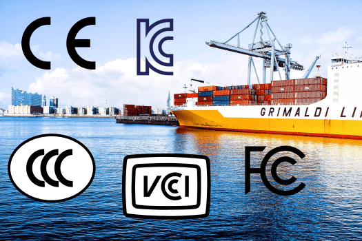 【CCC/KC/VCCI/CE/FCC】各種認証取得製品のご紹介